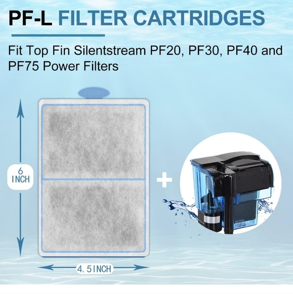 6 Pack Fish Tank Filter - Picture 2 of 6